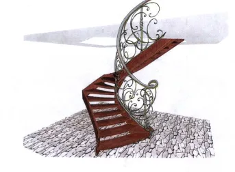 Projekt balustrady
