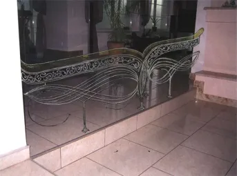 Projekt balustrady