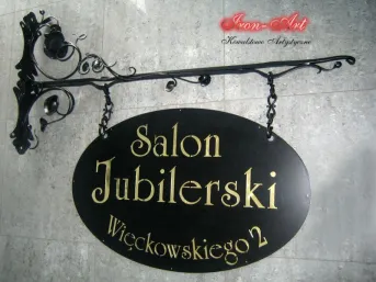 Szyld zakładu jubilerskiego