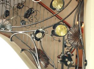 Art Nouveau grille