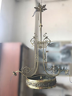 Decorative Metalwork, Lamp